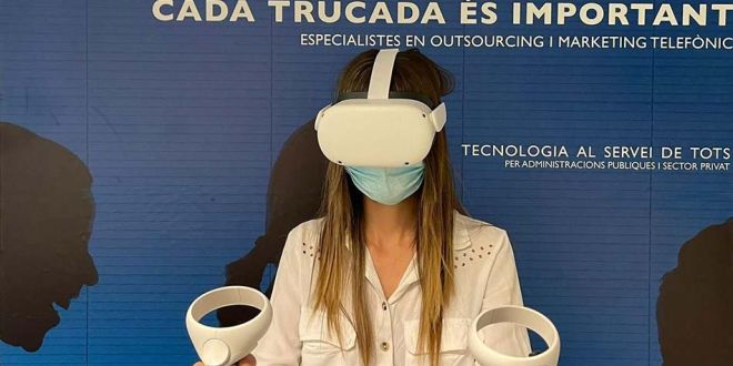 CatServeis SXXI, contact center pioner en l'ús de la realitat virtual immersiva per a millorar la salut mental dels seus treballadors